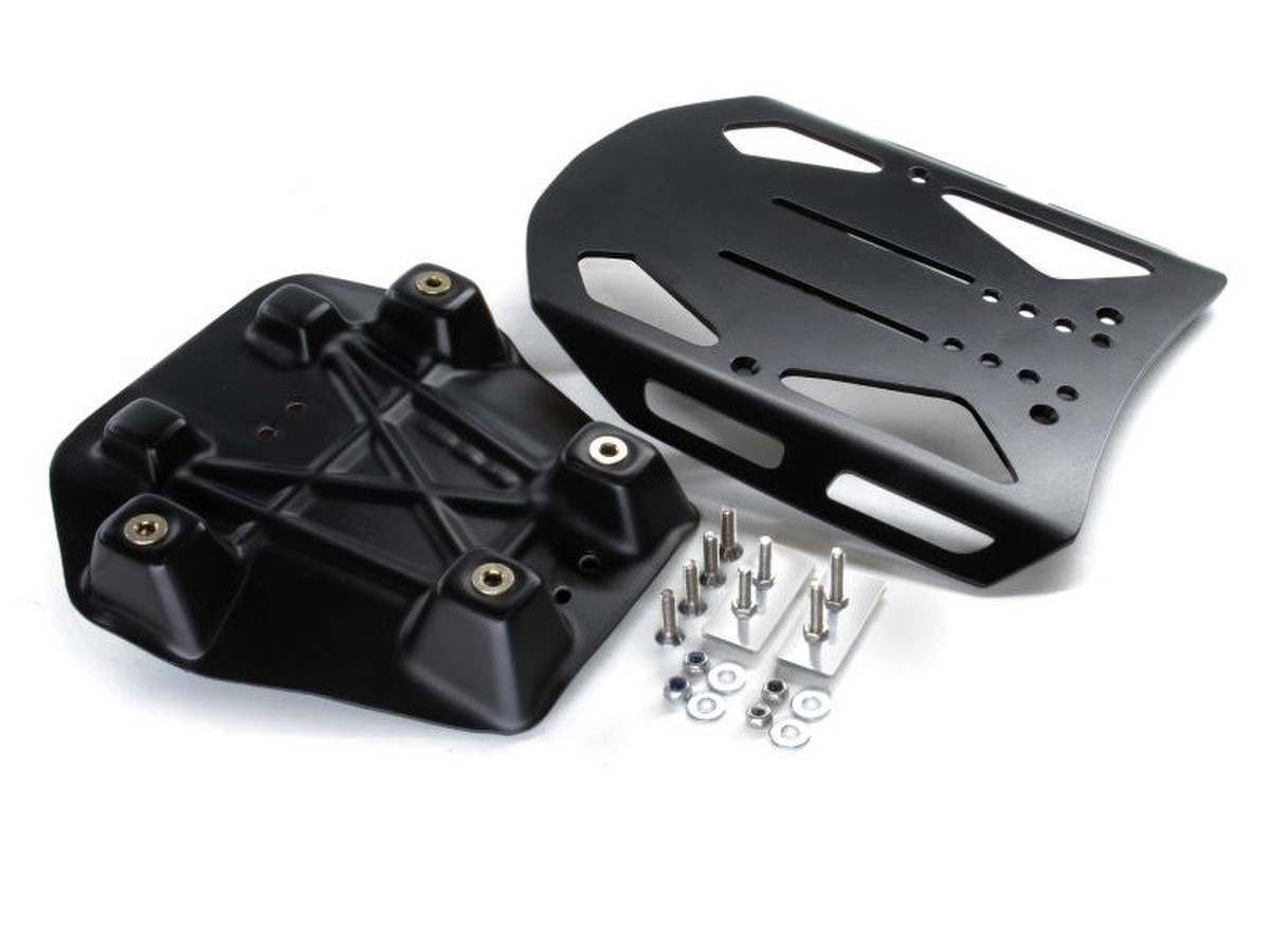 Black Powder-Coated Rear Rack for the Can-Am Ryker.